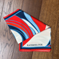 Women's natural silk scarf. KF-001-4