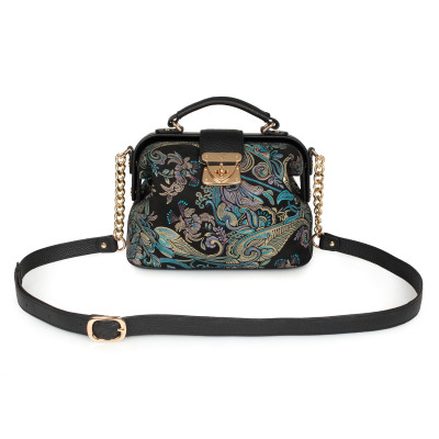 Women’s leather doctor bag Diana KF-1409-