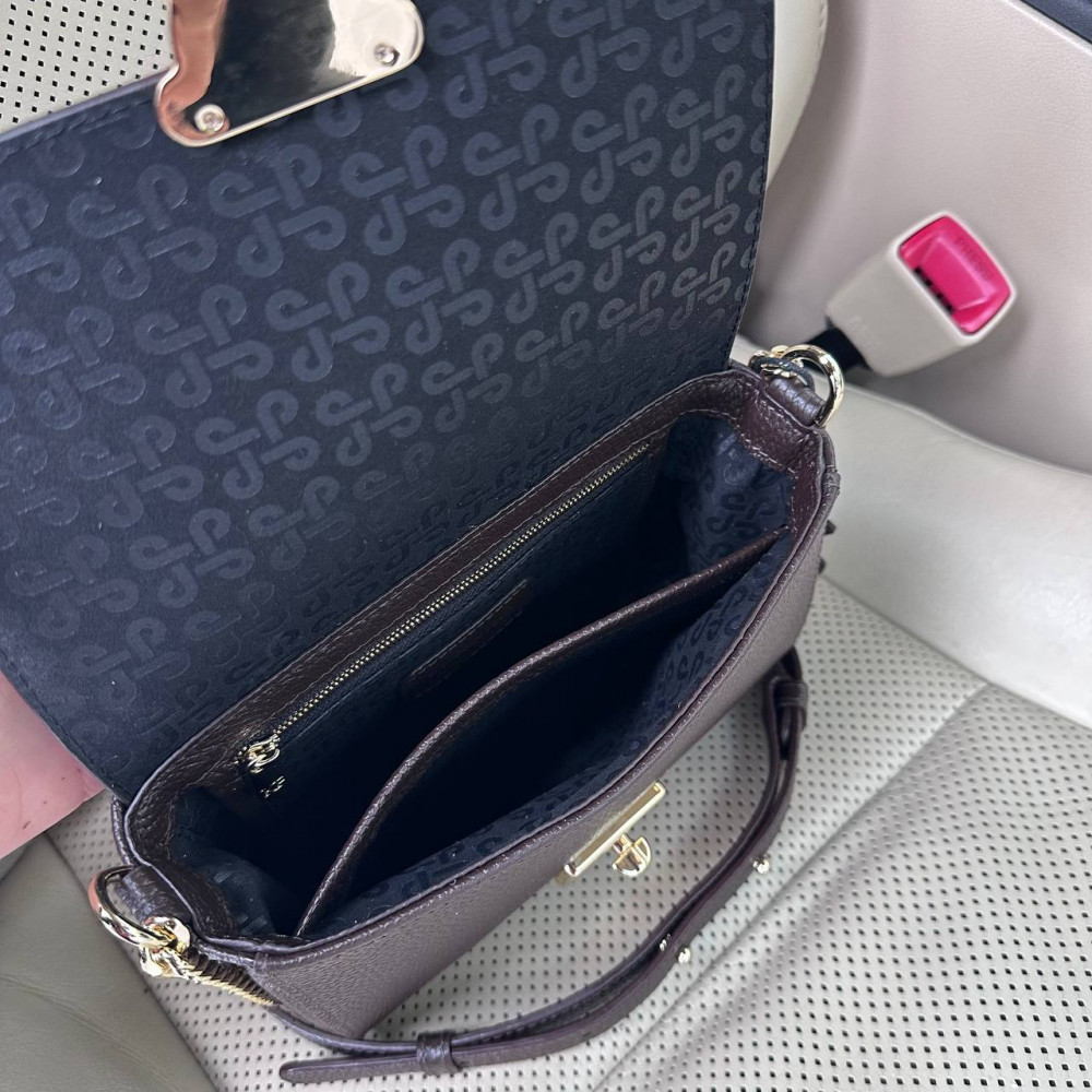 Жіноча шкіряна сумка на ланцюжку Prima S KF-1886-2