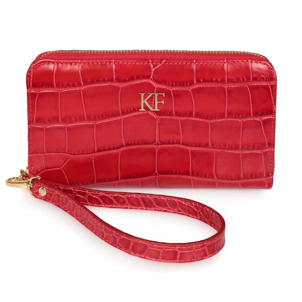 Жіночий шкіряний гаманець Classic KF-2056