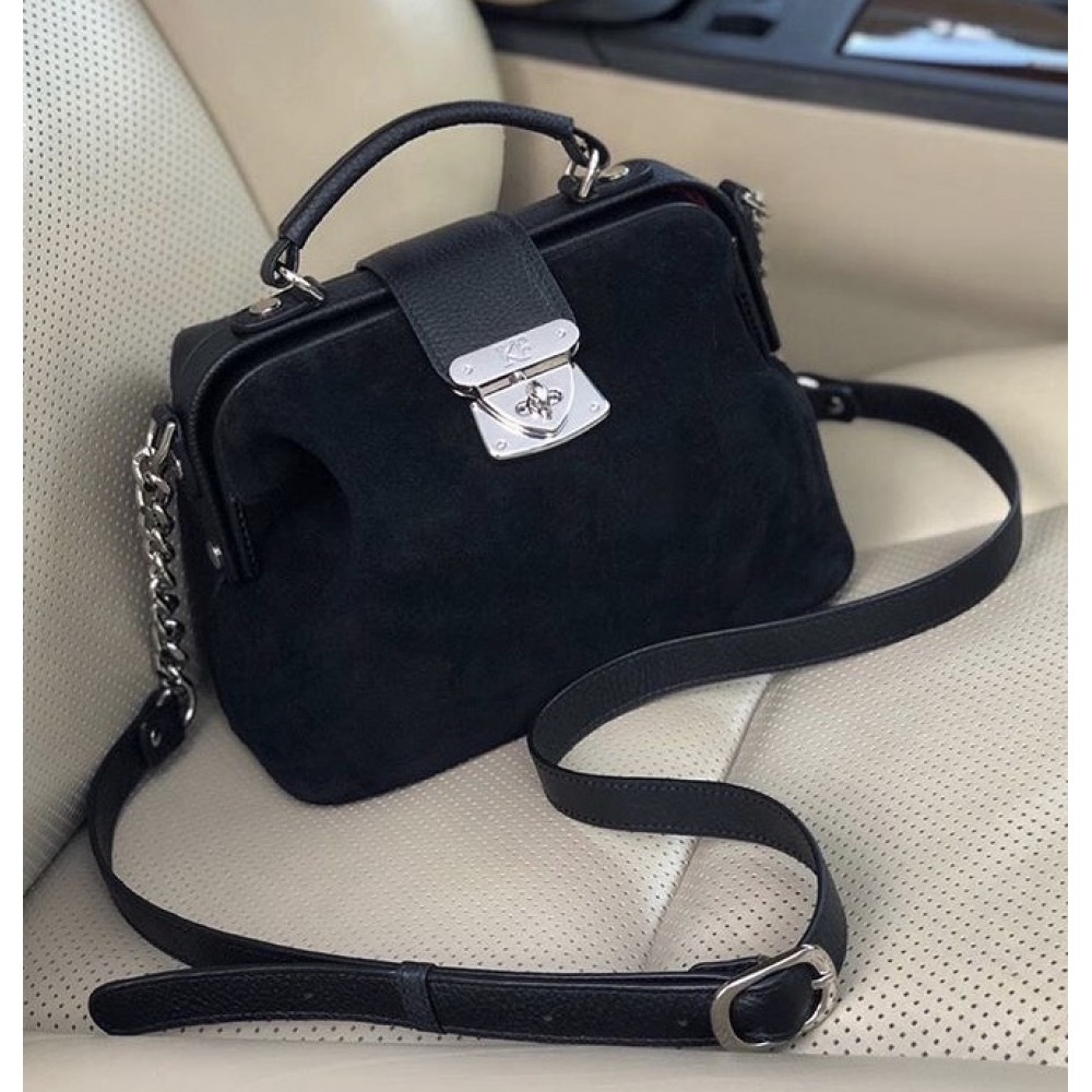 Women’s leather doctor bag Diana KF-2299-6