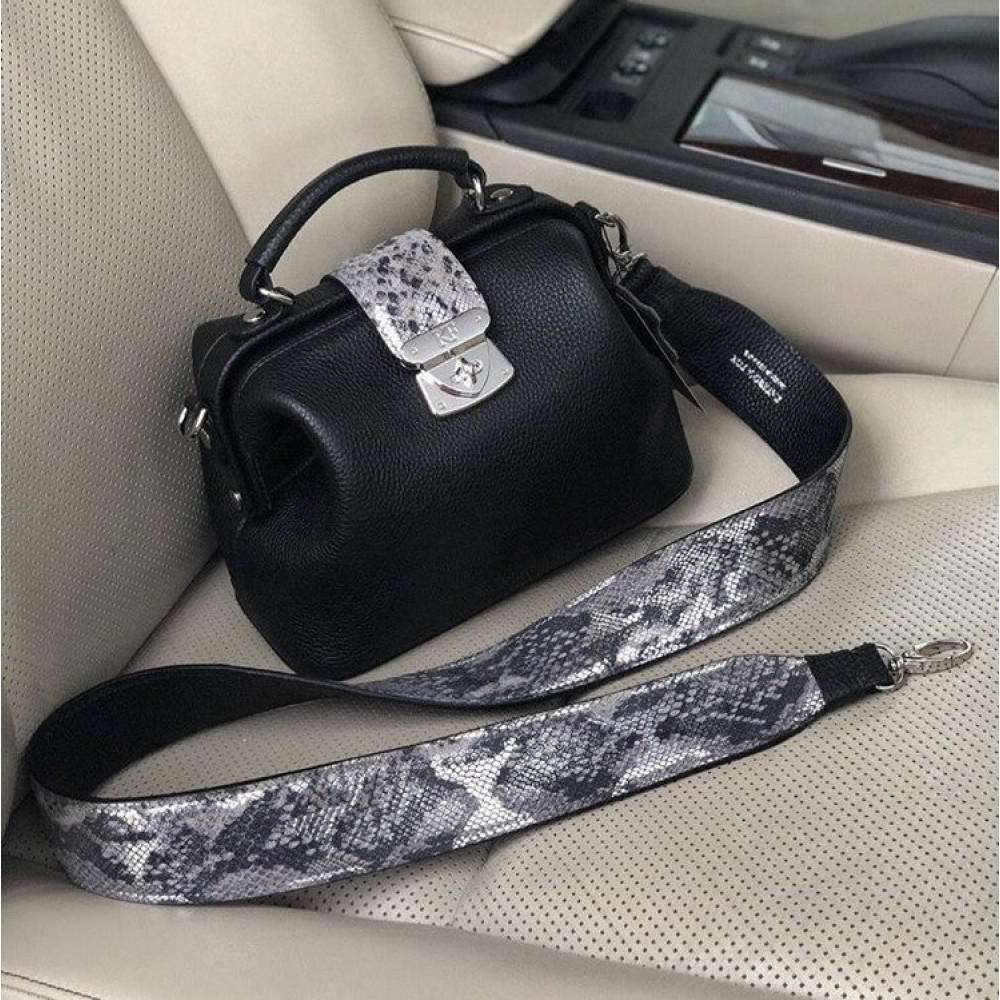Women’s leather doctor bag Diana KF-3115
