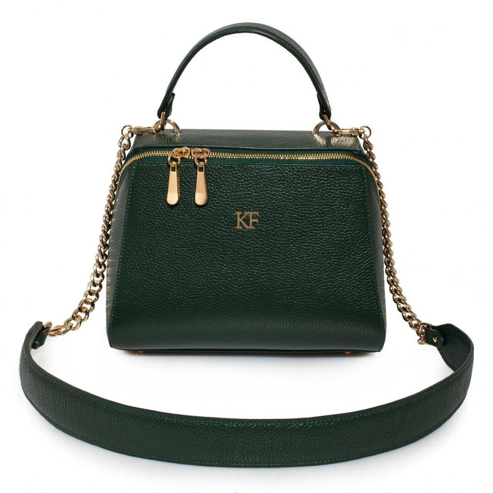 Жіноча шкіряна сумка Elegance KF-3159