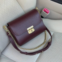 Women’s leather bag  on a chain Prima S KF-334-1