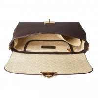 Women’s leather crossbody bag on a wide strap Prima M KF-3376-3
