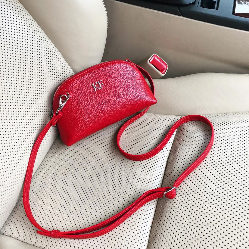 Women’s leather mini  bag Ksusha KF-3754-4