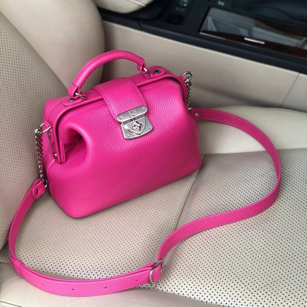 Women’s leather doctor bag Diana KF-4182-