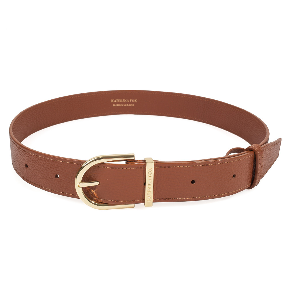 Women’s leather belt KF-4558