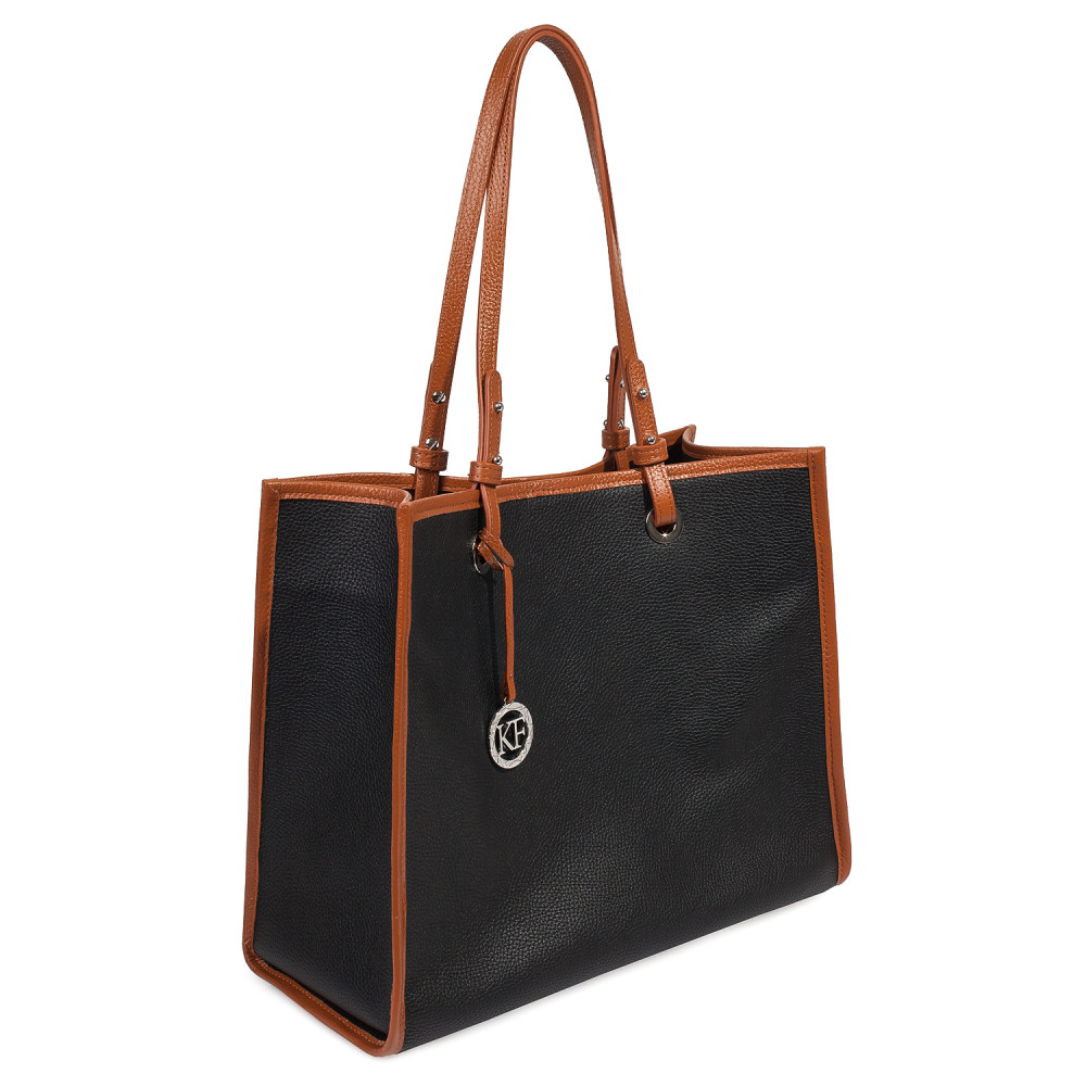 Жіноча шкіряна сумка Shopper KF-4583-2