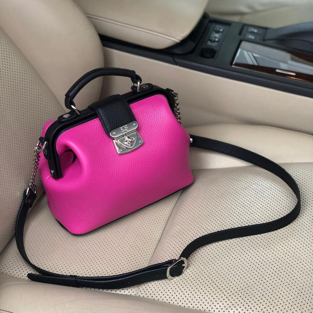 Women’s leather doctor bag Diana KF-4616
