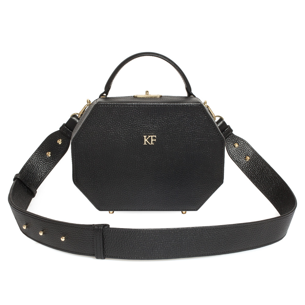 Жіноча шкіряна сумка-шкатулка Alexa KF-4727-1