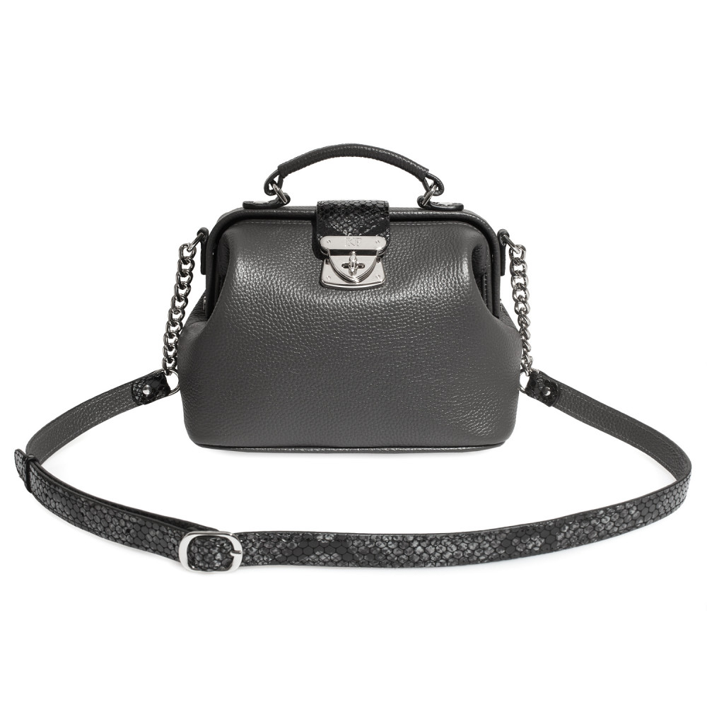 Women’s leather doctor bag Diana KF-4816