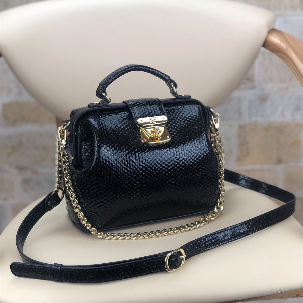 Women’s leather doctor bag Diana KF-4853