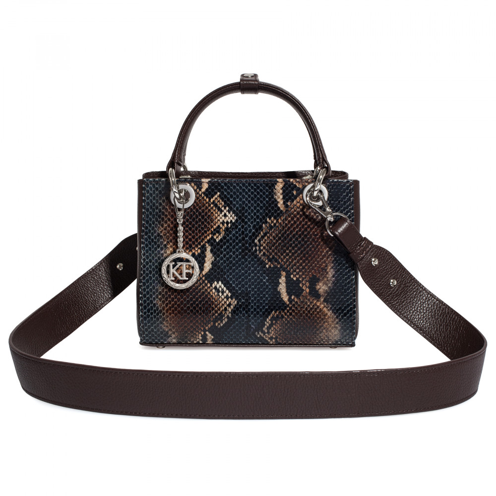 Women's leather bag Vira S KF-5473-1