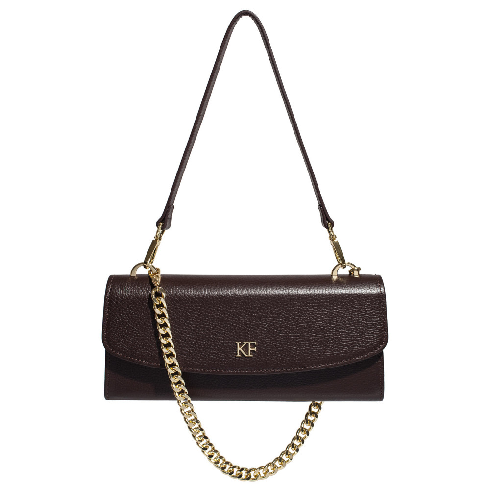 Women’s leather clutch bag Gloria KF-5493
