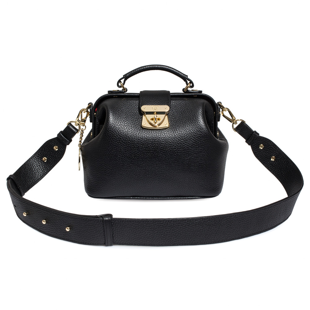 Women’s leather doctor bag Diana KF-5595