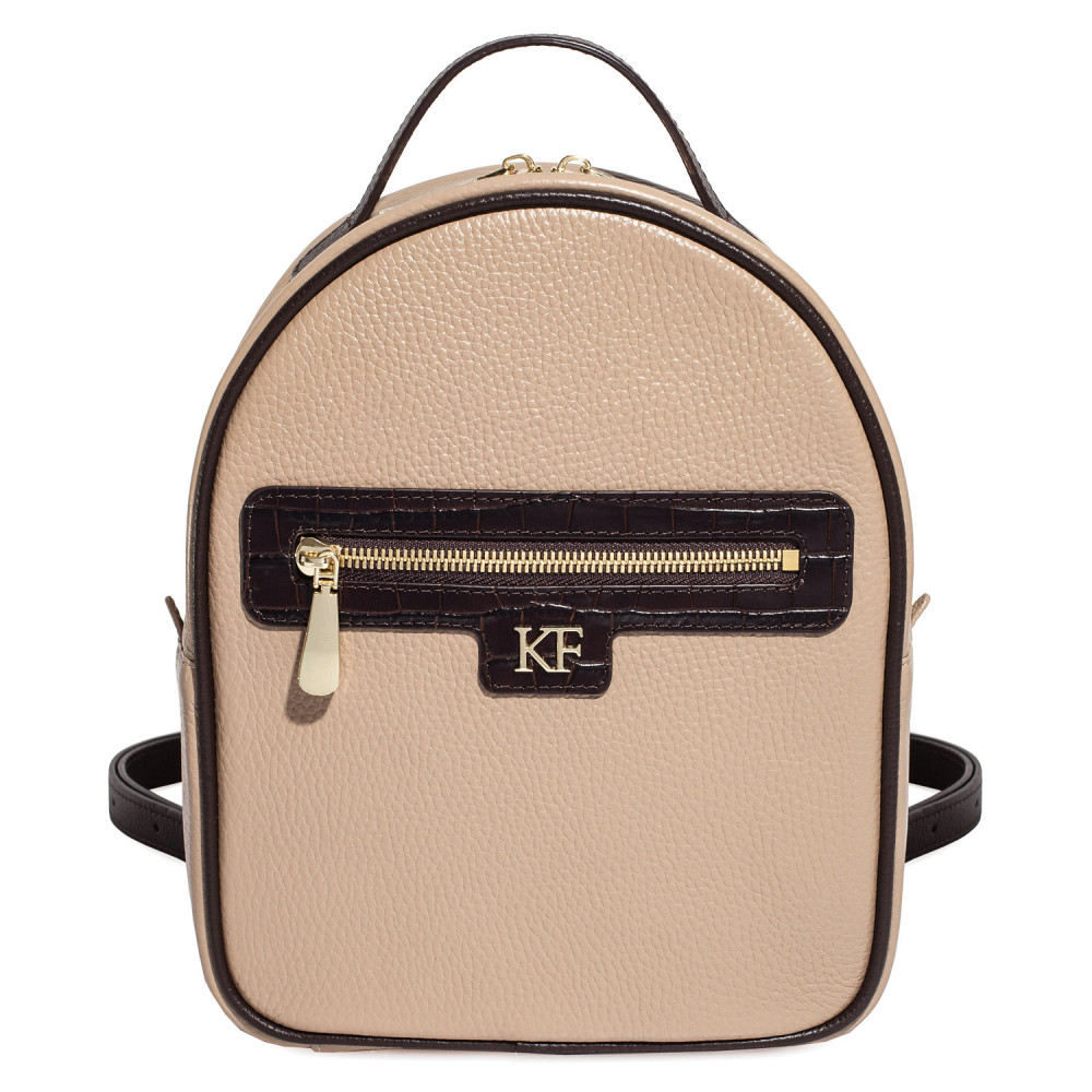 Women’s leather backpack Zlata S KF-5603