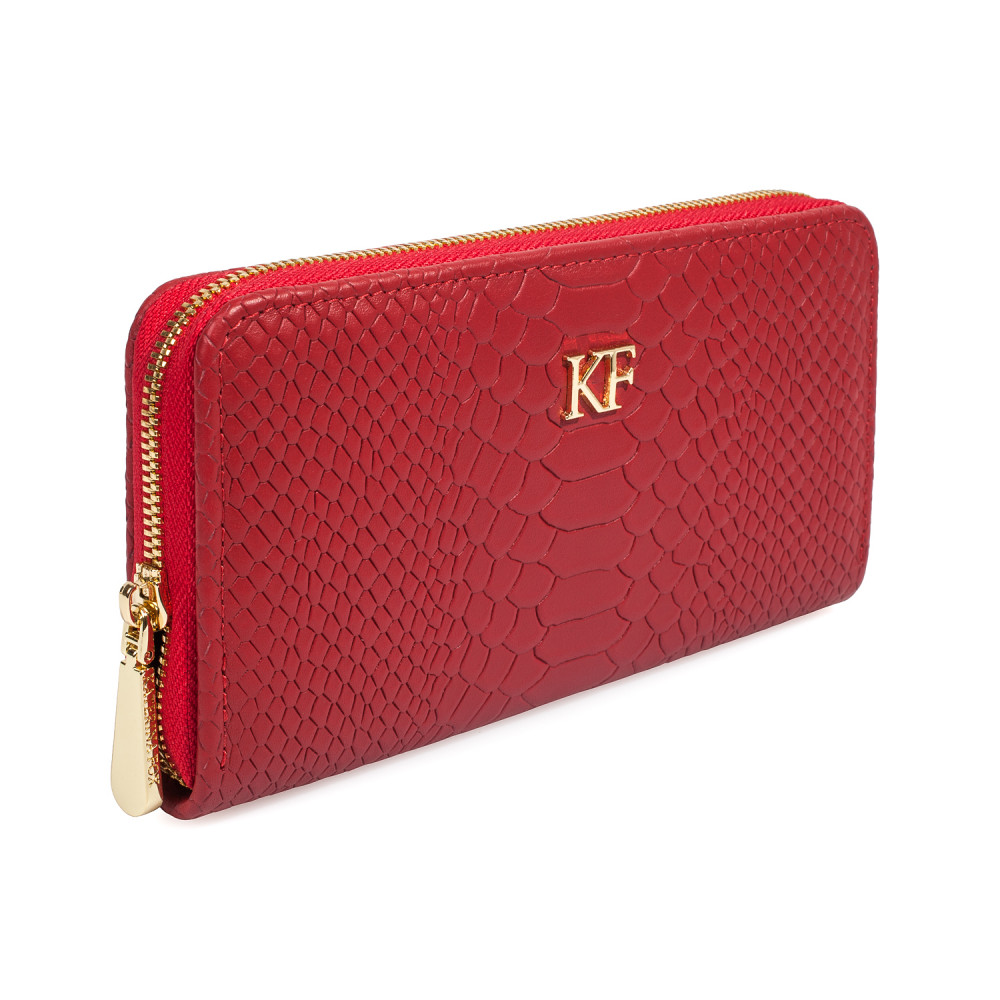 Жіночий шкіряний гаманець Classic KF-5801-1