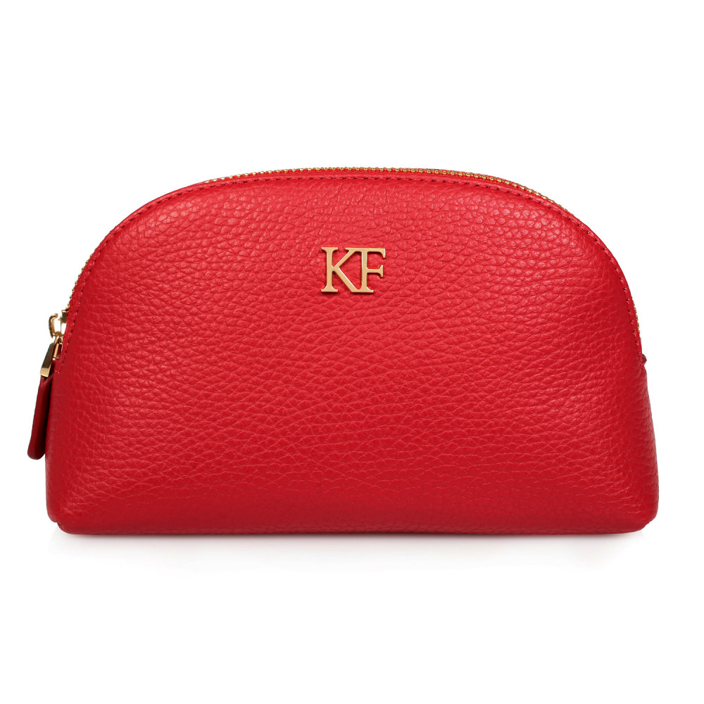 Women’s leather cosmetic bag Ksusha KF-608