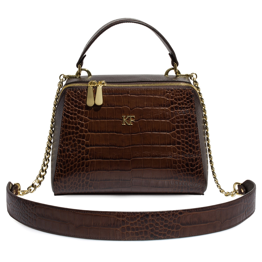 Жіноча шкіряна сумка Elegance KF-6195-2