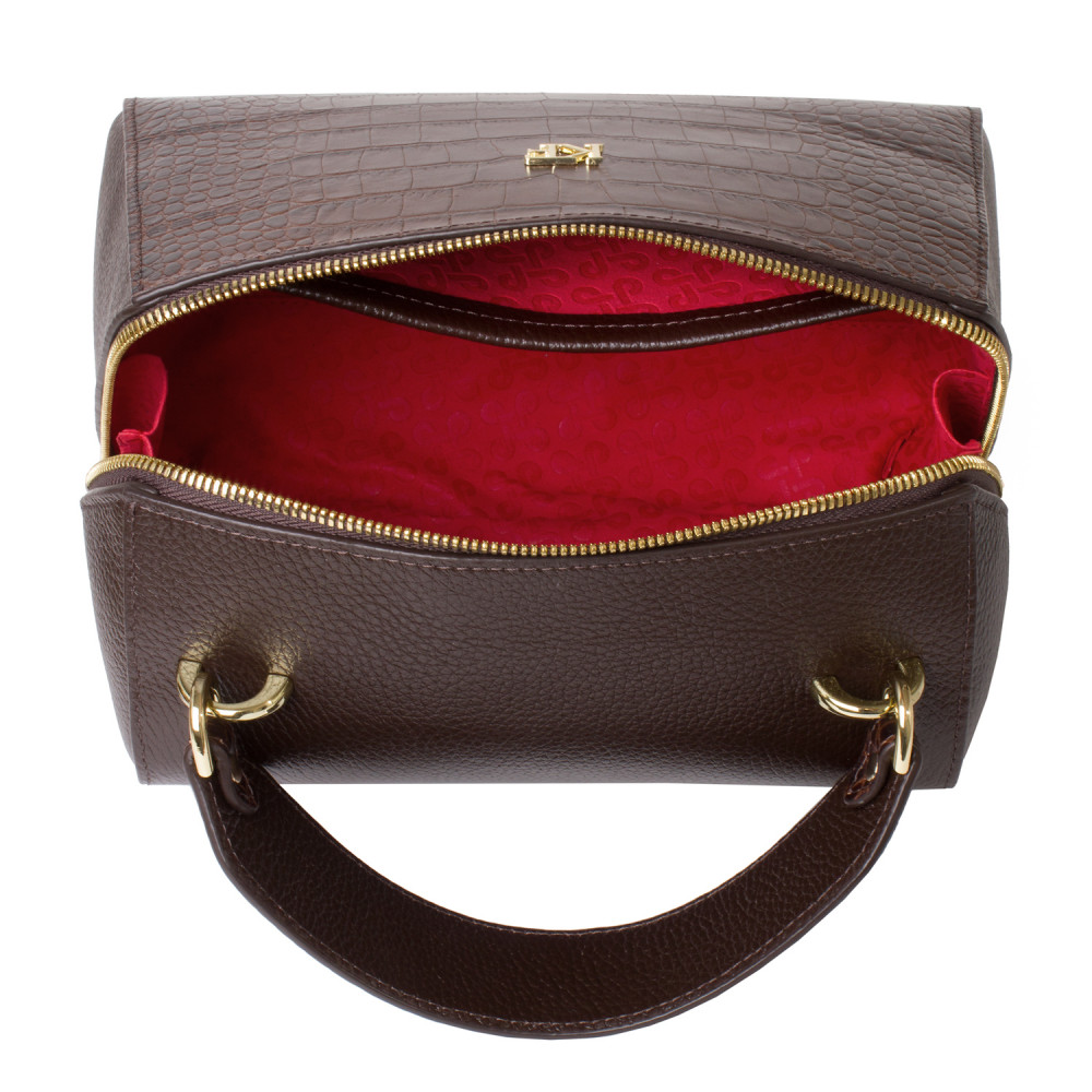 Жіноча шкіряна сумка Elegance KF-6195-6