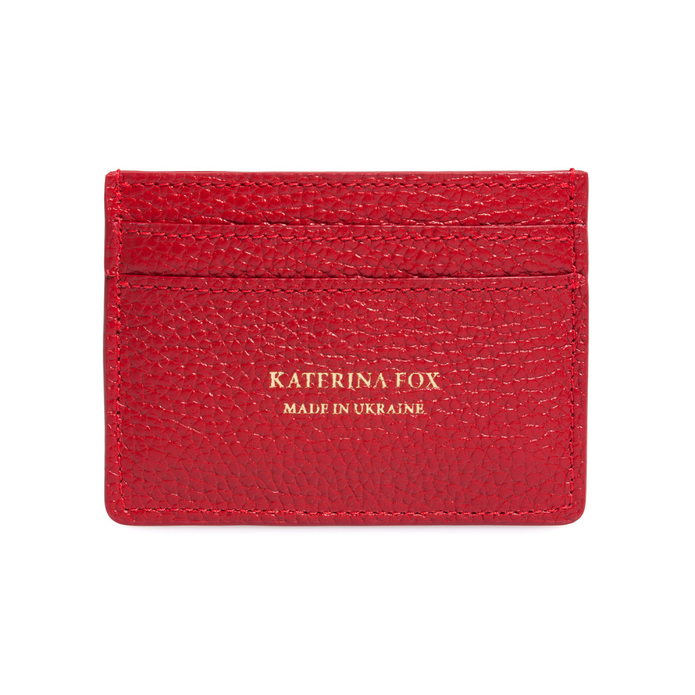 Women's leather card holder KF-6359