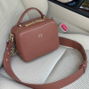 Women’s leather crossbody bag on a wide strap Tetiana S KF-7140