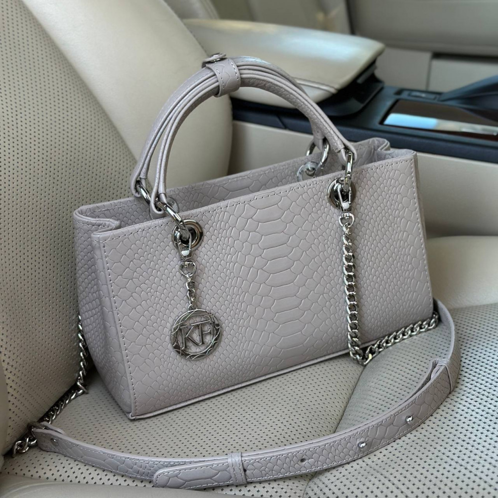 Women's leather bag Vira Long KF-7194