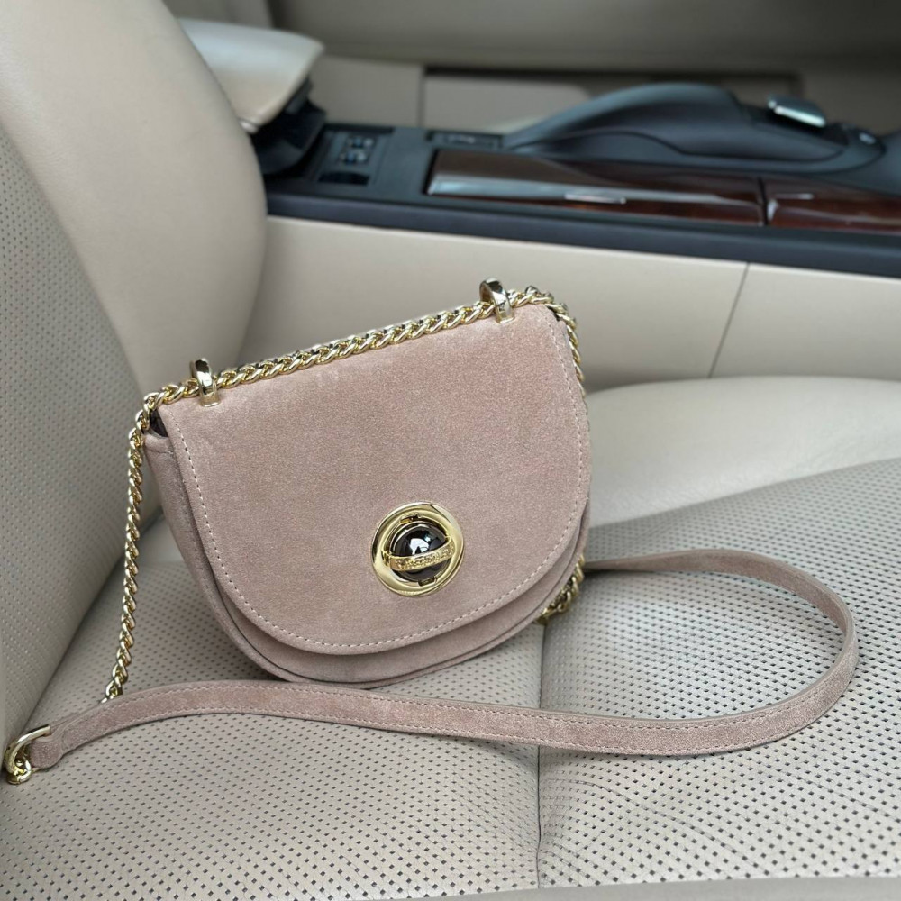 Women’s leather bag on a chain Milena KF-7206