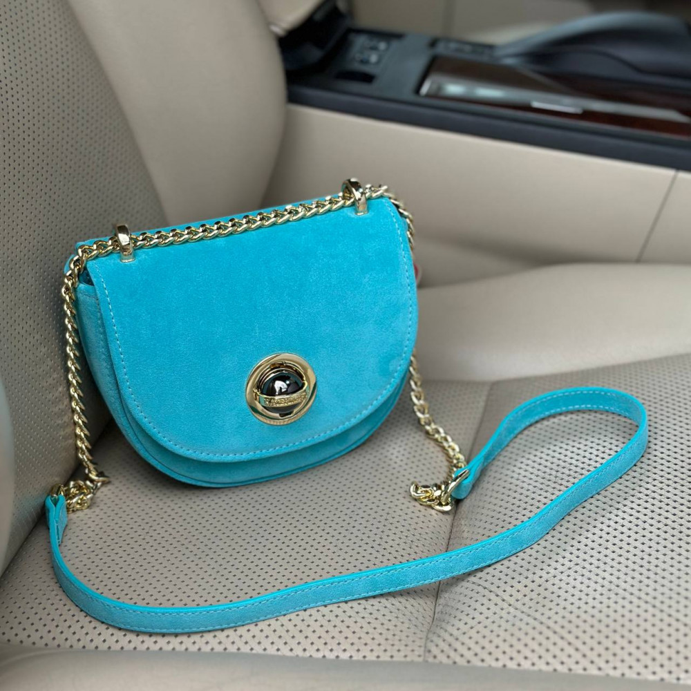 Women’s leather bag on a chain Milena KF-7207