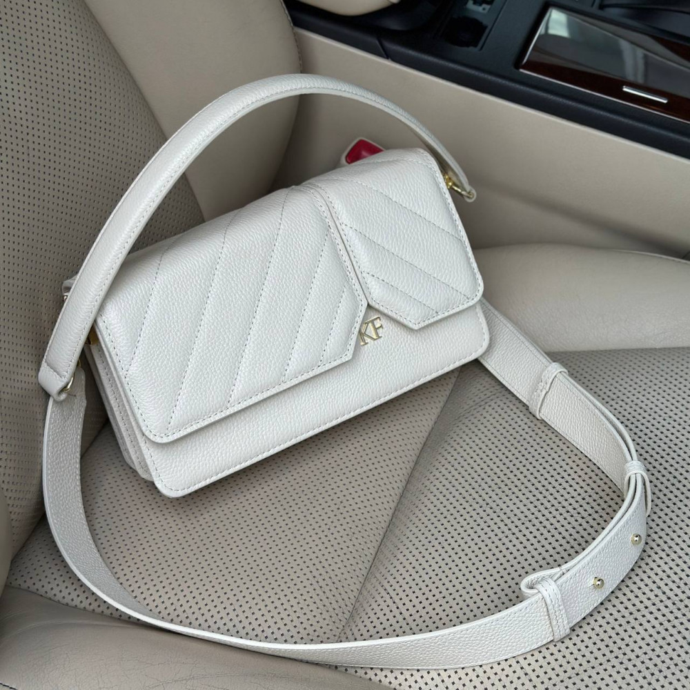 Women's leather bag baguette Spokusa KF-7255
