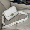 Women’s leather crossbody bag on a wide strap on a wide strap Prima S KF-7283