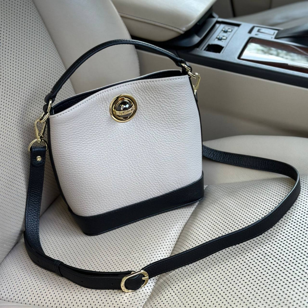 Women’s leather crossbody bag Obrana KF-7332