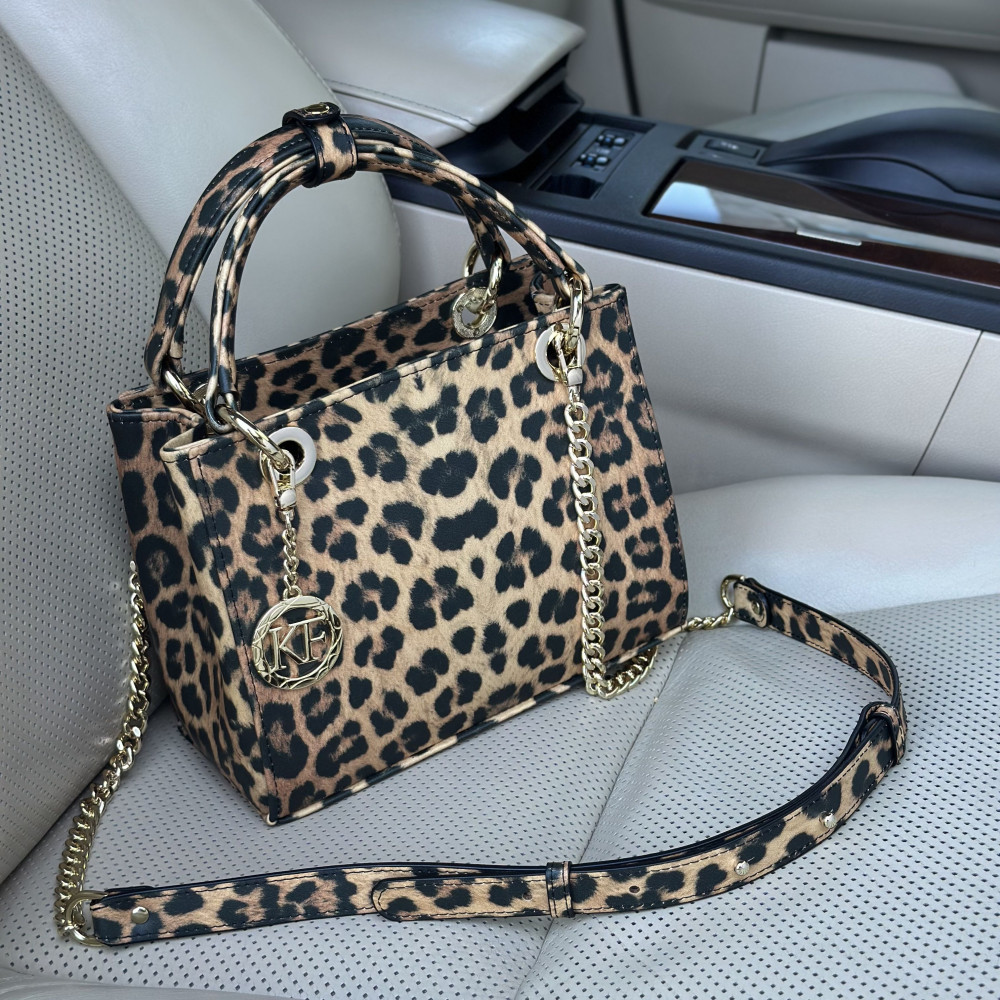 Women's leather bag Vira S KF-7449