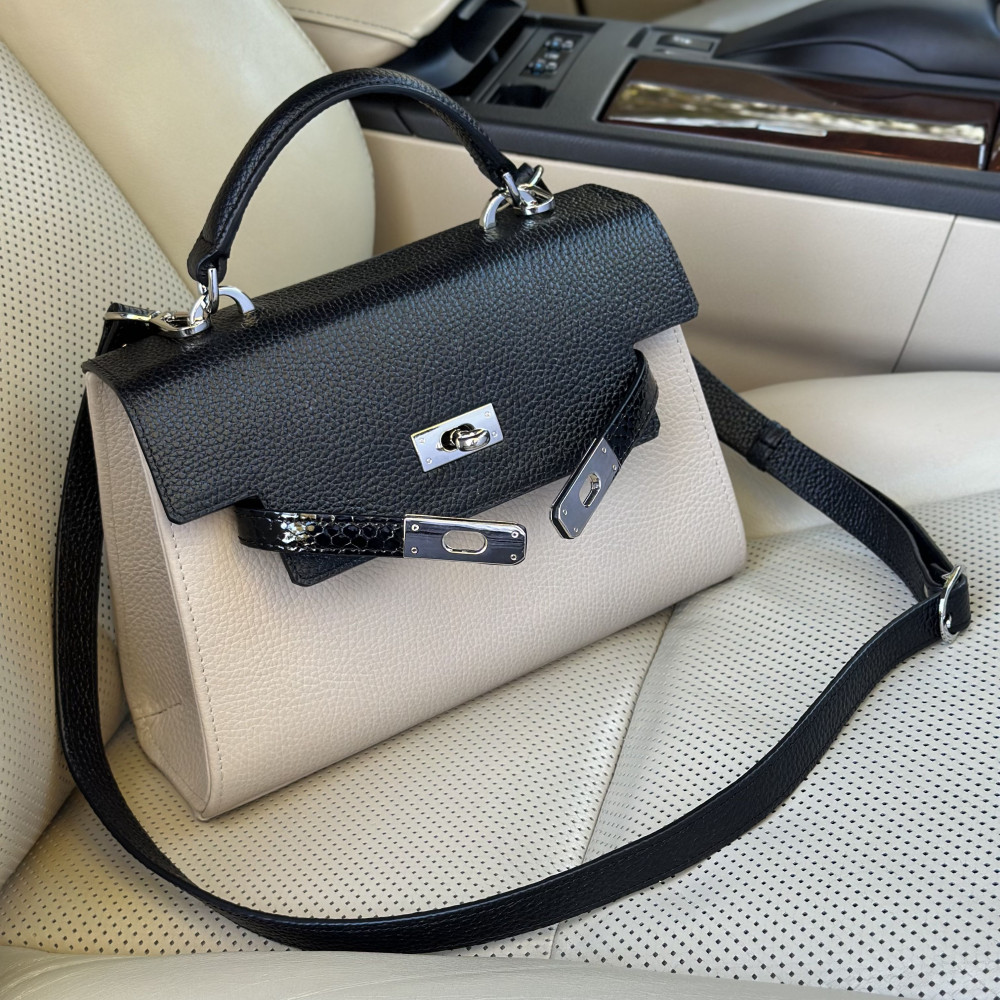 Women’s leather briefcase Solomia KF-7455