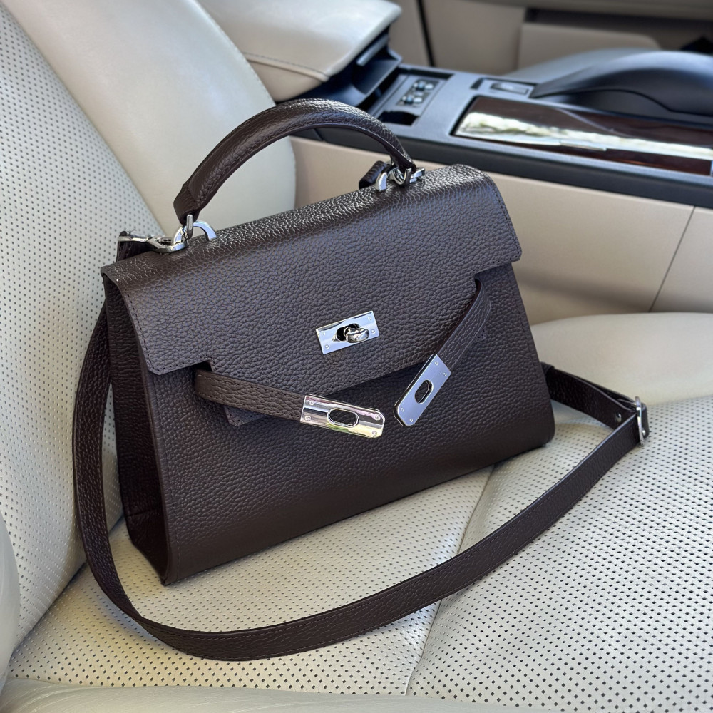 Women’s leather briefcase Solomia KF-7456