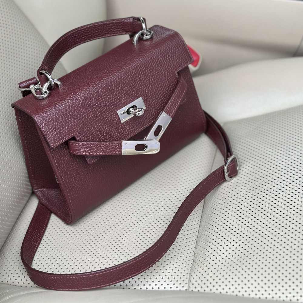 Жіночий шкіряний портфель Solomia S KF-7523 Жіночий шкіряний портфель Solomia S KF-7523