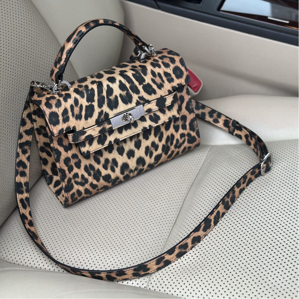 Women’s leather briefcase Solomia S KF-7546