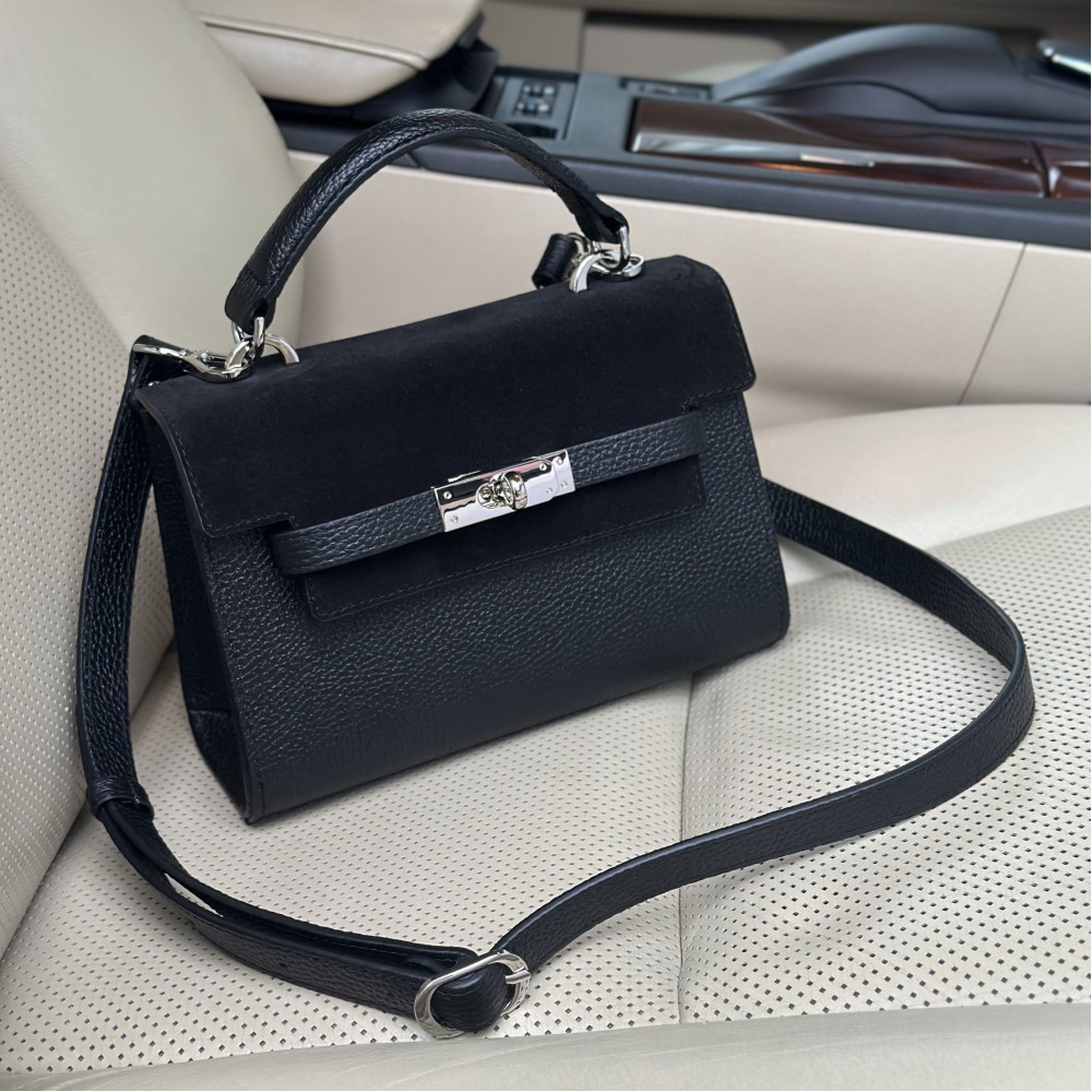 Women’s leather briefcase Solomia S KF-7563