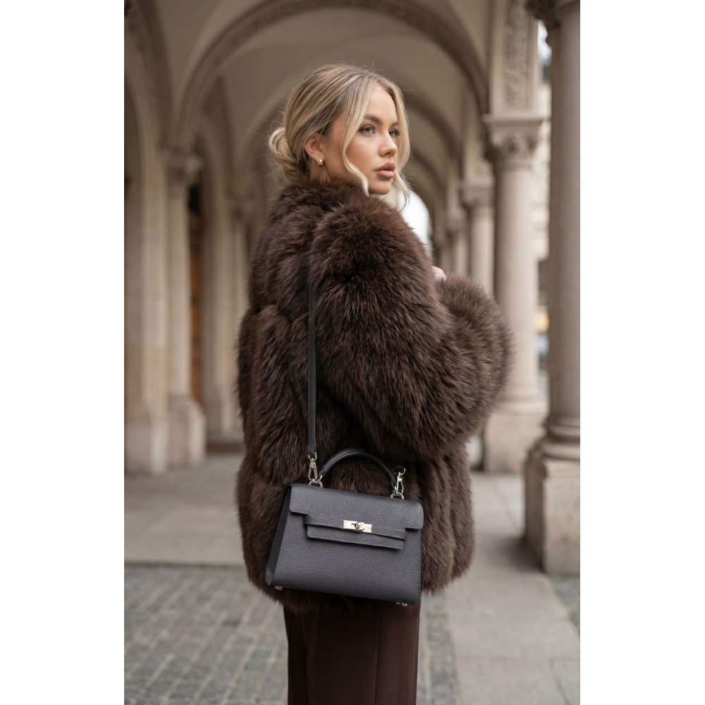 Жіночий шкіряний портфель Solomia KF-7567-4