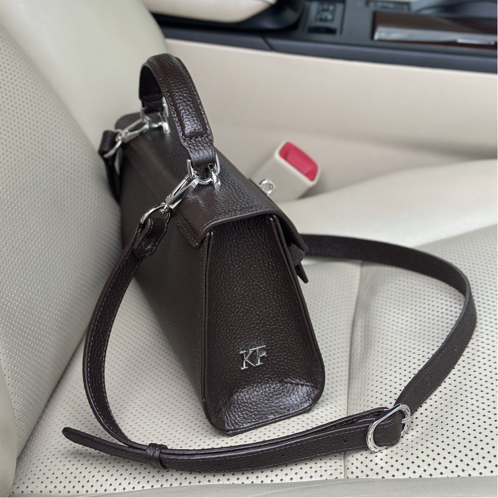 Жіночий шкіряний портфель Solomia Long KF-7582-2