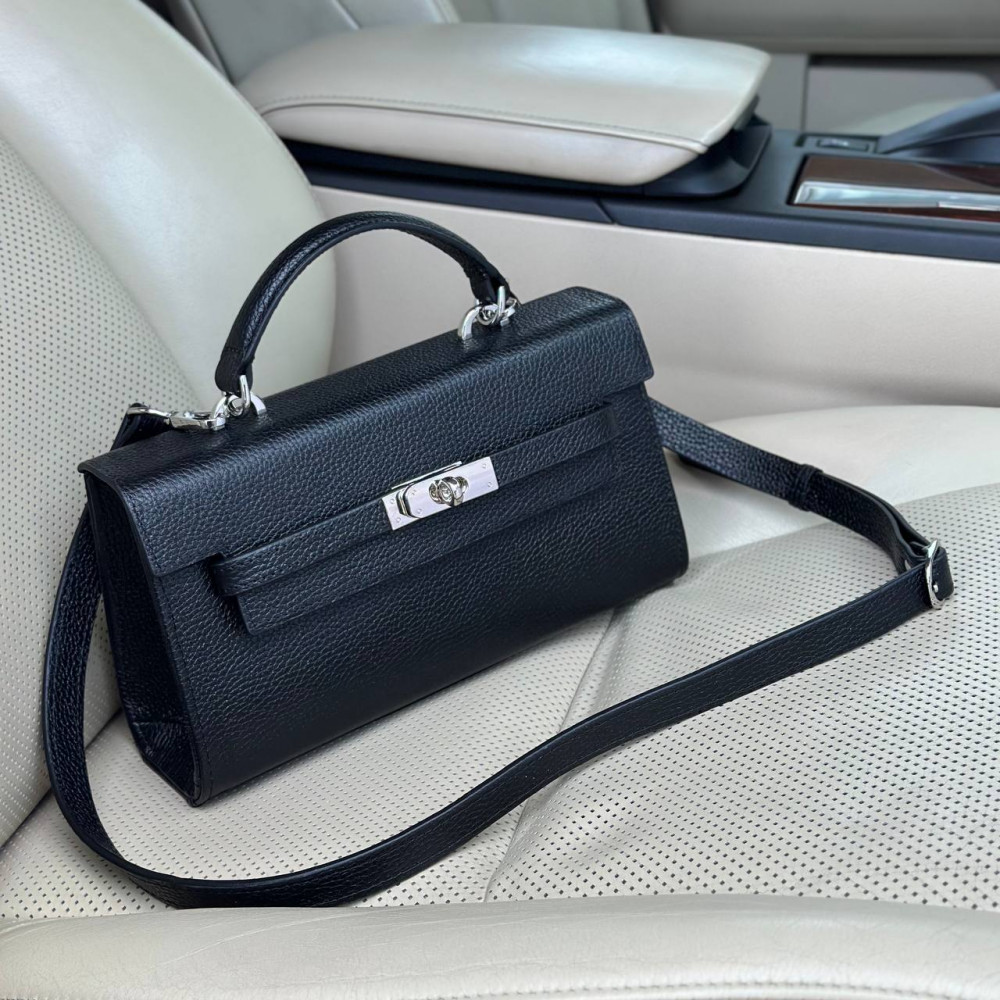 Жіночий шкіряний портфель Solomia Long KF-7611