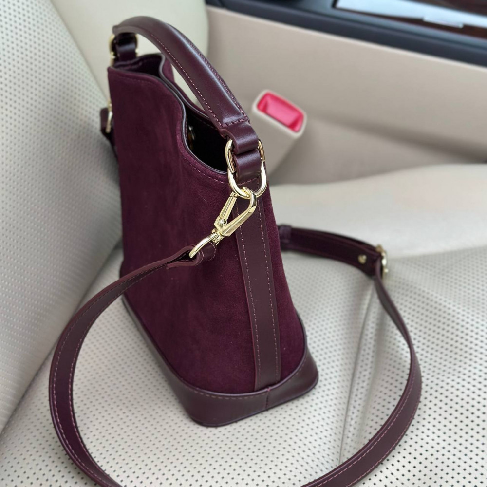 Жіноча шкіряна сумка кросс-боді Obrana KF-7617-2