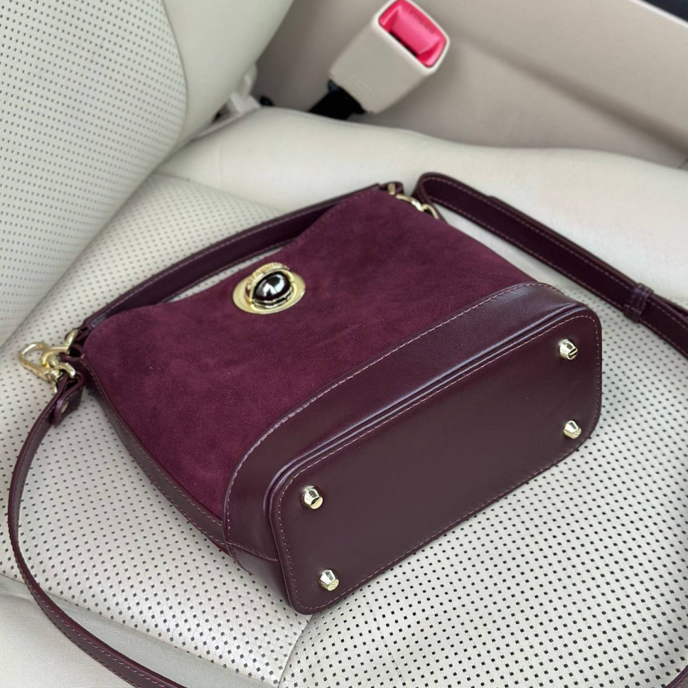 Жіноча шкіряна сумка кросс-боді Obrana KF-7617-4