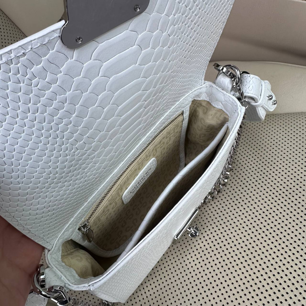 Жіноча шкіряна сумка кросс-боді на широкому ремені Prima S KF-7626-3