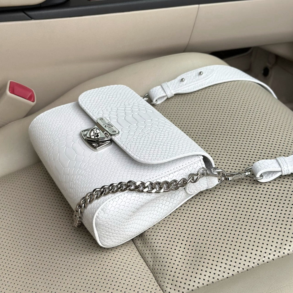 Women’s leather crossbody bag on a wide strap on a wide strap Prima S KF-7626-2