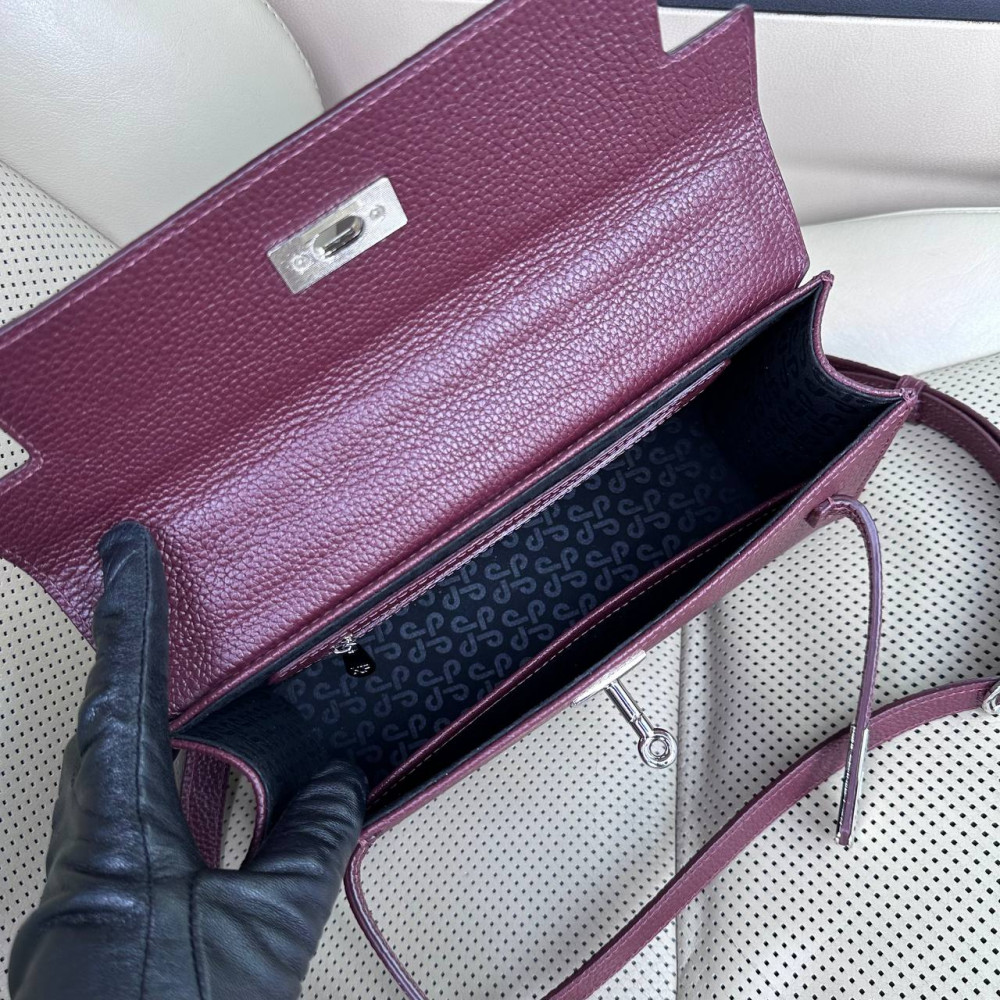 Жіночий шкіряний портфель Solomia Long KF-7646-3