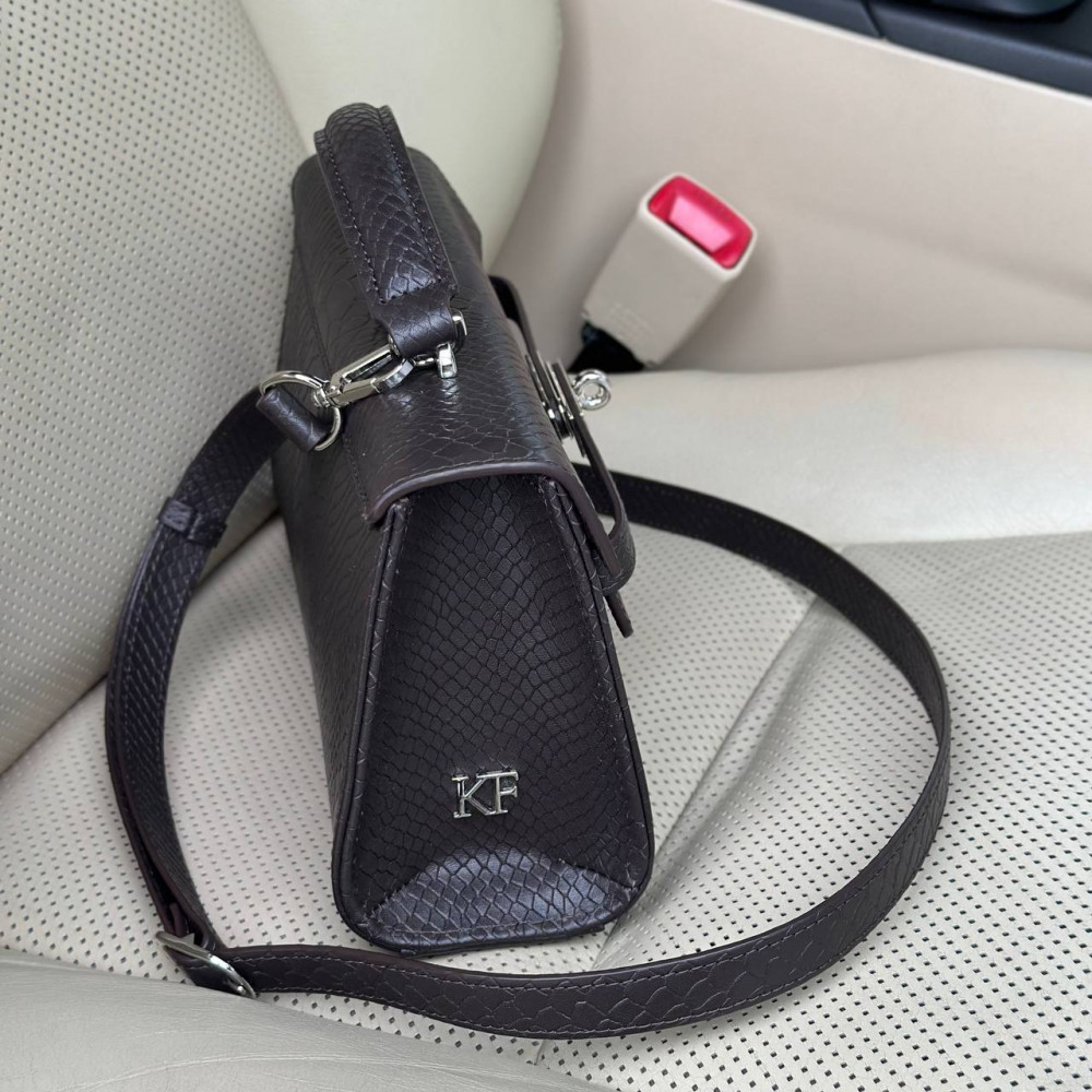 Жіночий шкіряний портфель Solomia Long KF-7654-1