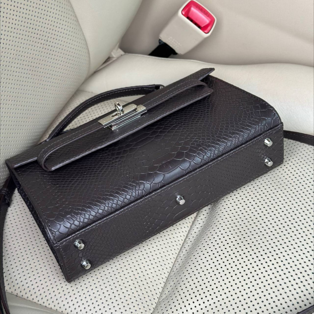 Жіночий шкіряний портфель Solomia Long KF-7654-2