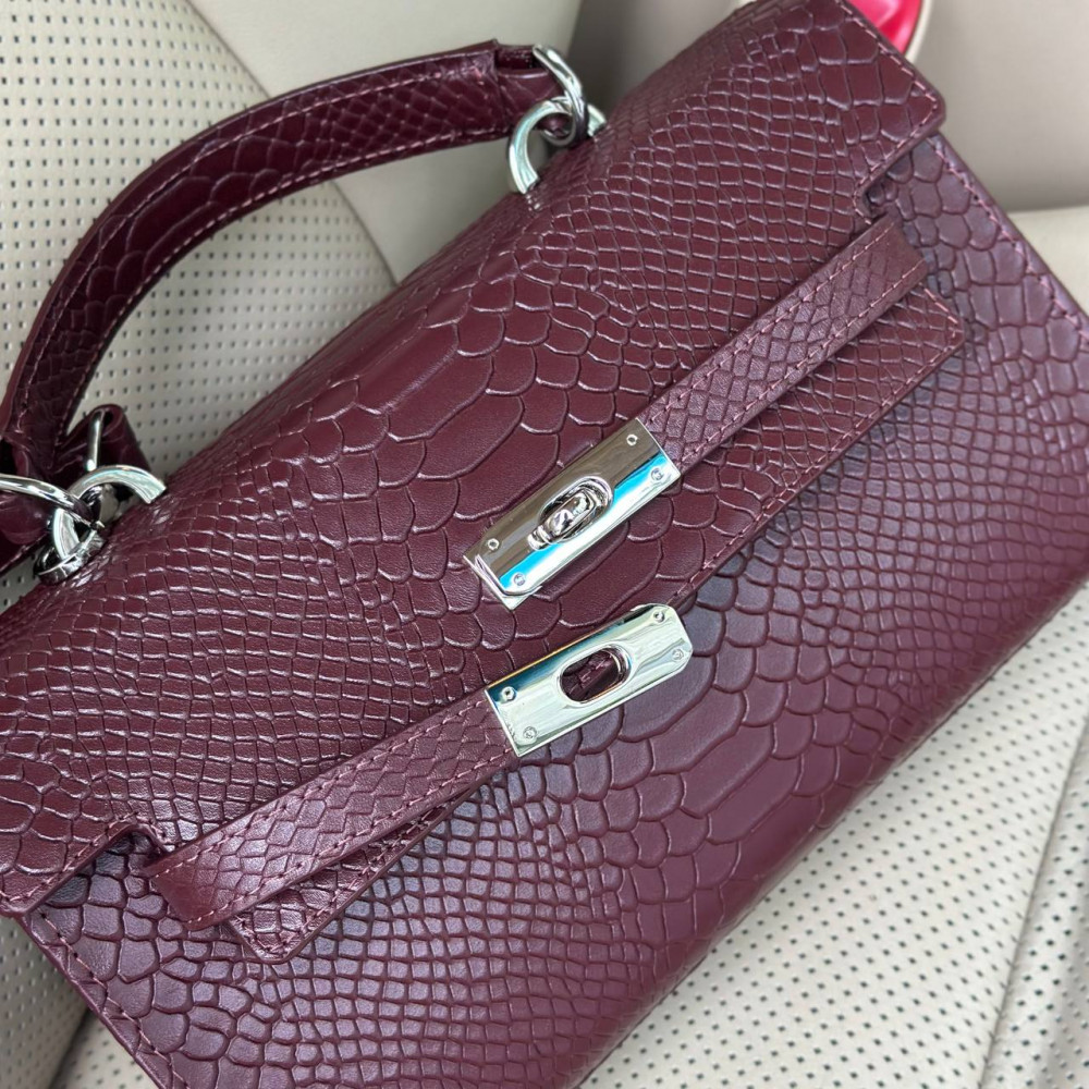 Жіночий шкіряний портфель Solomia Long KF-7655-1